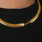 Gold Weave Luxe Chain Necklace