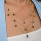 Blue Crystal Magic Layered Necklace