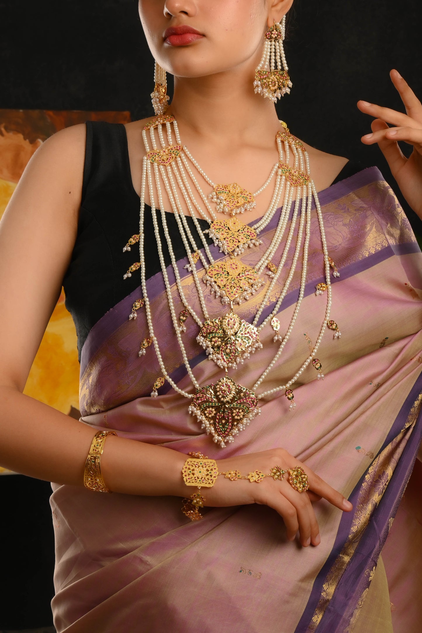 Nawabi Purani Dilli Necklace Set