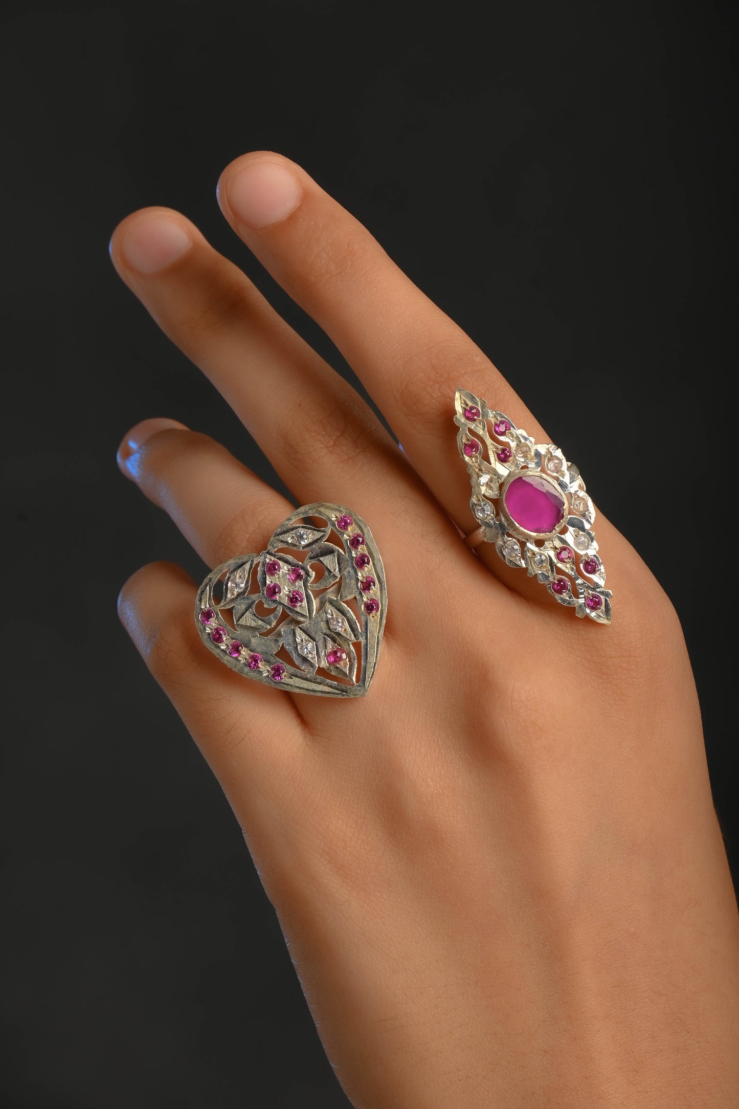 Paan Purani Dilli Silver Ring