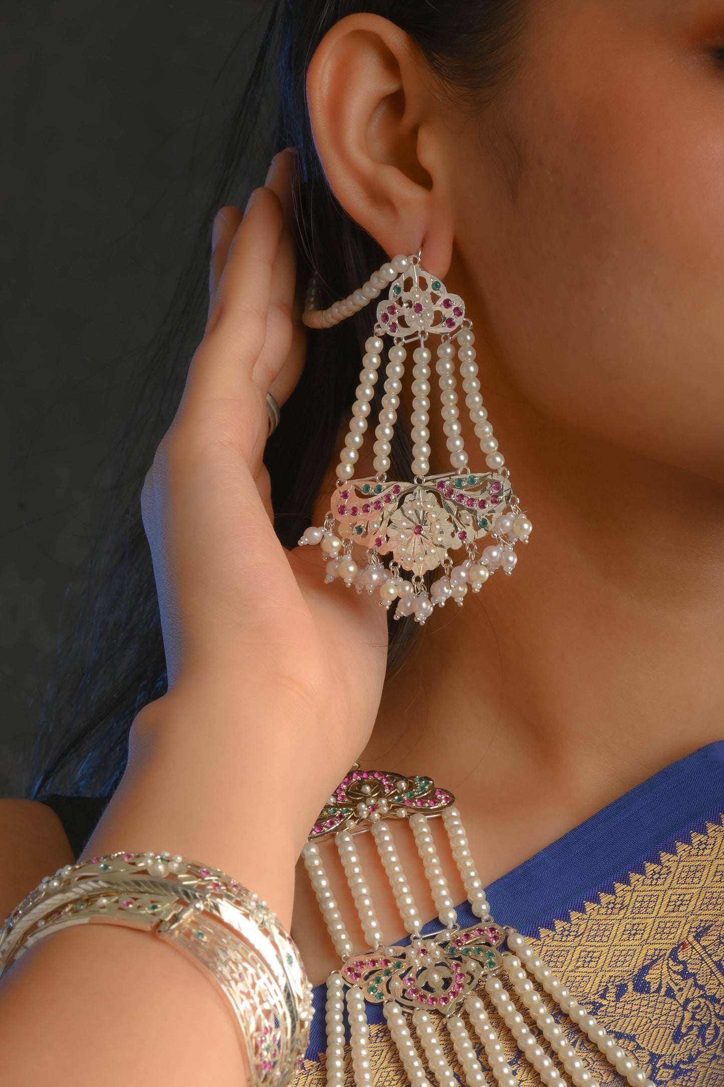 Purani Dilli Layered Begum Necklace Set