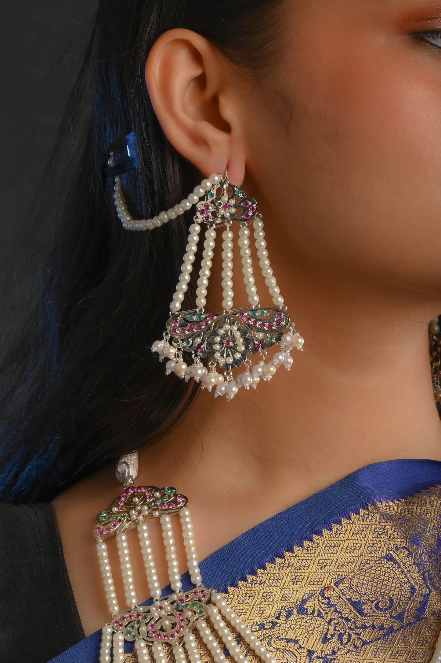 Purani Dilli Layered Begum Necklace Set