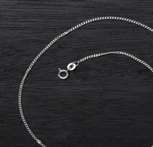 Everyday Silver Diamond Cut Cable Chain
