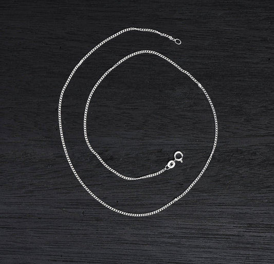 Everyday Silver Diamond Cut Cable Chain
