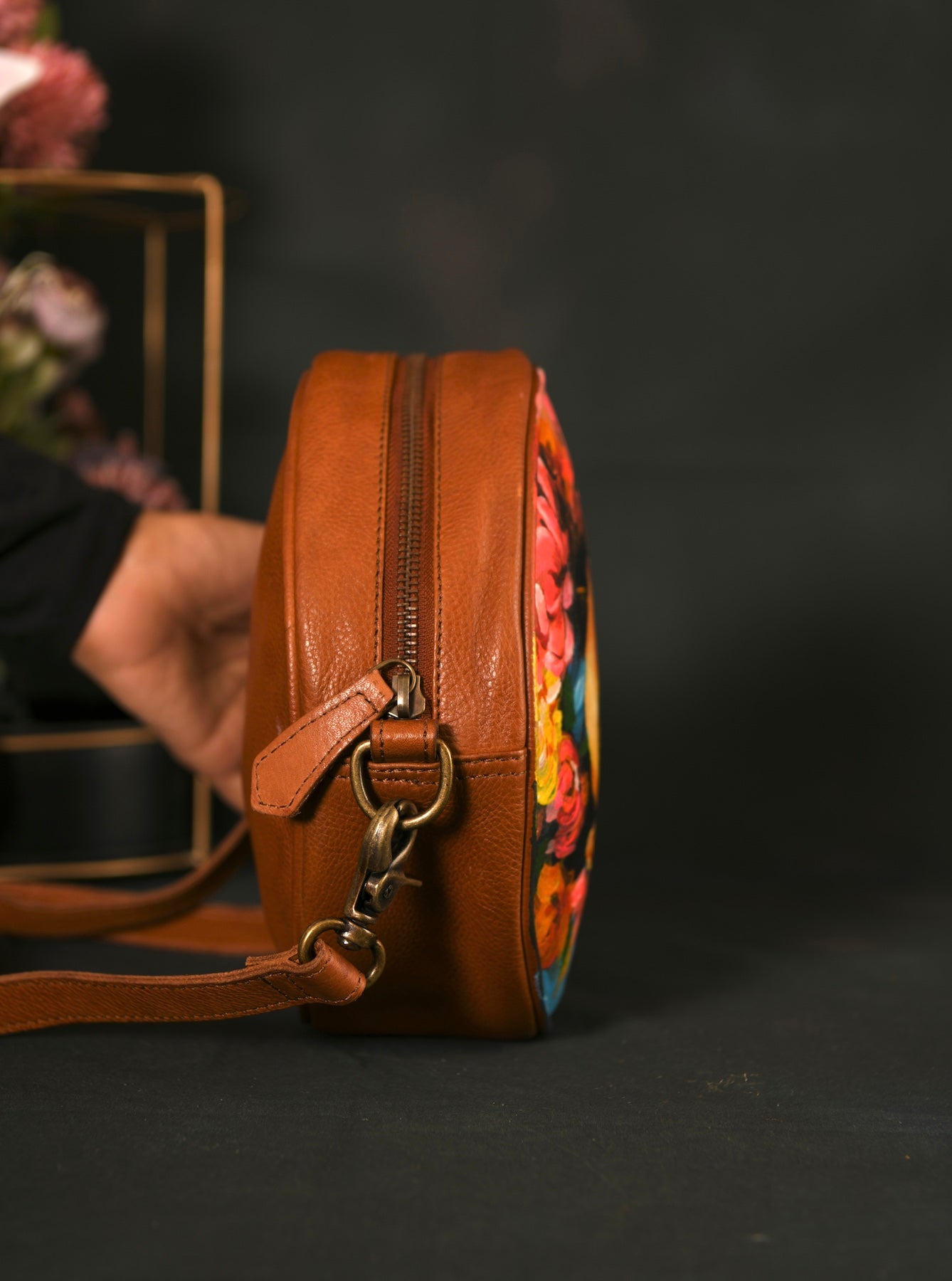 Vintage Genuine Leather Handbags | Vintage Floral Embossed Handbags - Women  Shoulder - Aliexpress