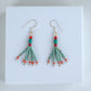 Turquoise bead earrings