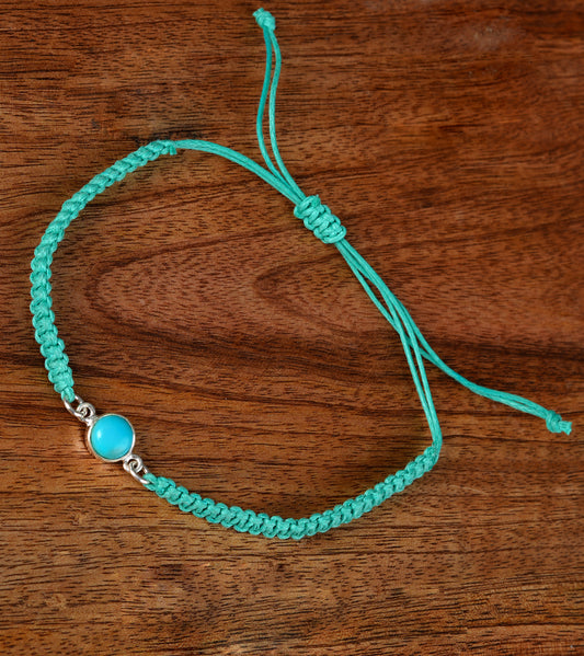 Self Acceptance Turquoise Bracelet