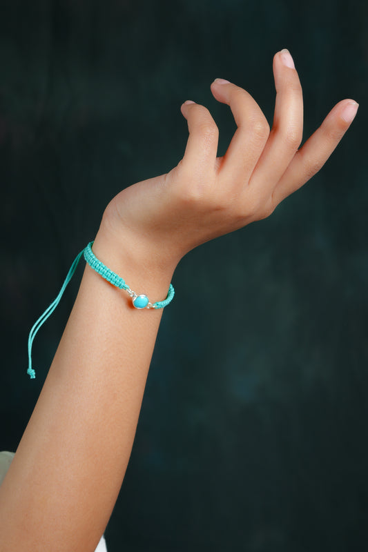 Self Acceptance Turquoise Bracelet