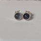 Iolite Silver Studs