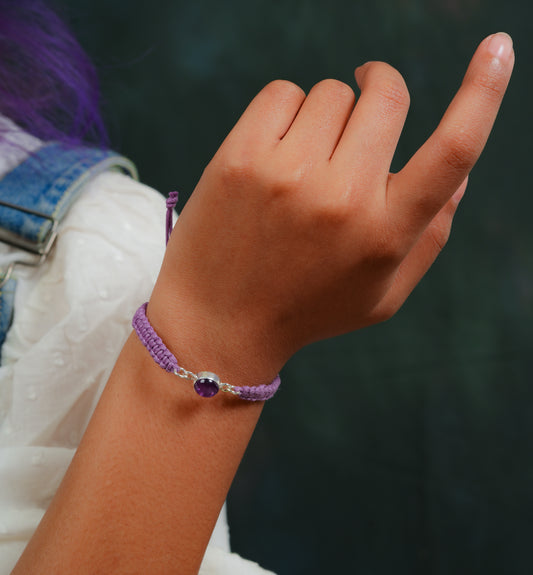 Confidence Amethyst Bracelet