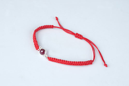 Love And Passion Garnet Bracelet