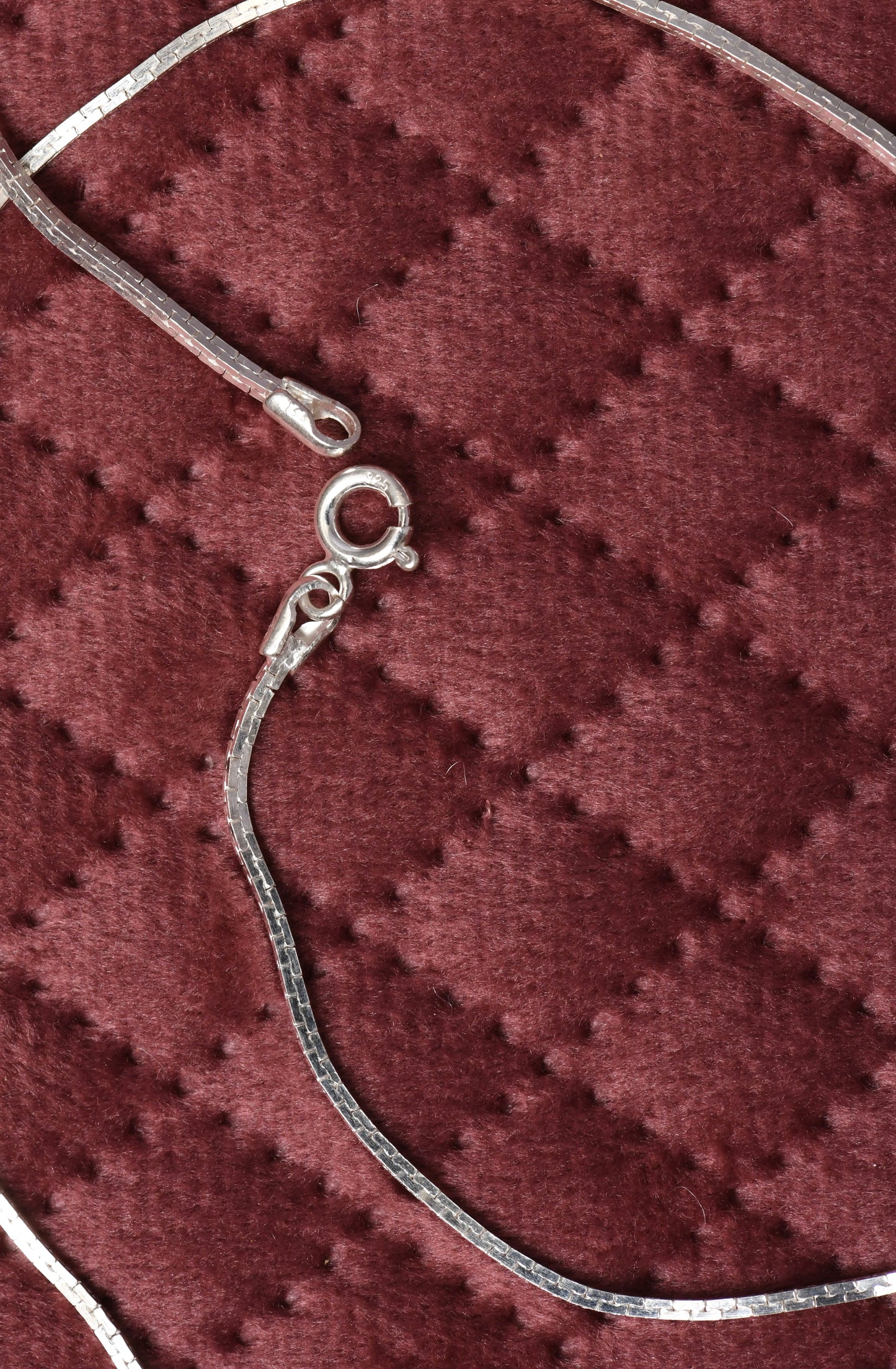 Everyday Silver Scales Chain