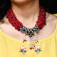 Tribal Crimson Necklace