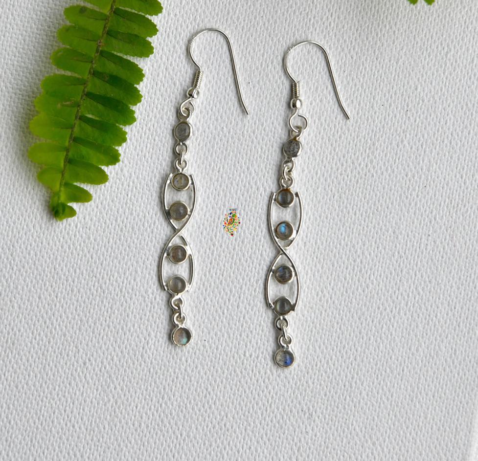 Silver Moonshine Earrings