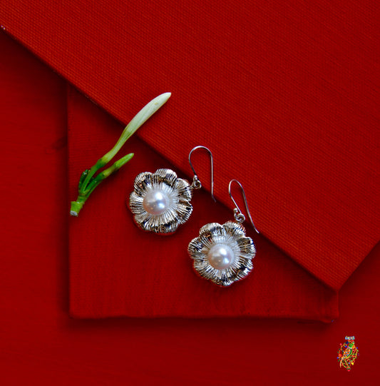 Moon Flower Earrings