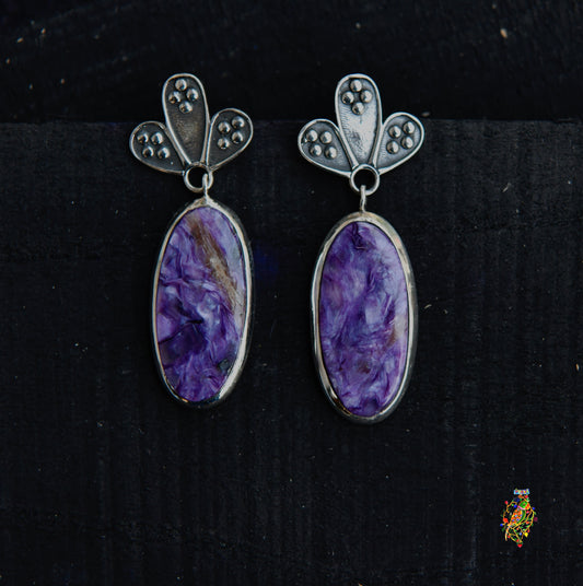 Violet Passion Earrings