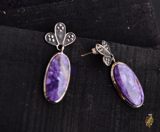 Violet Passion Earrings