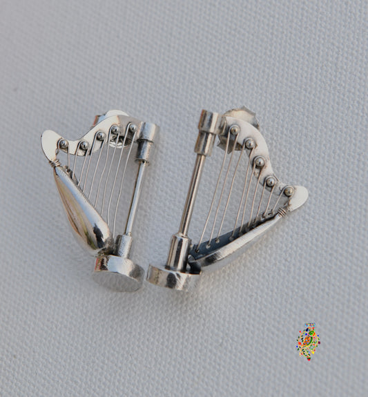 Delicate Harp Earrings