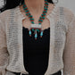 Turquoise Affair Silver Necklace