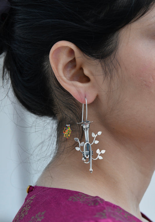 Delicate Trumpet Earrings