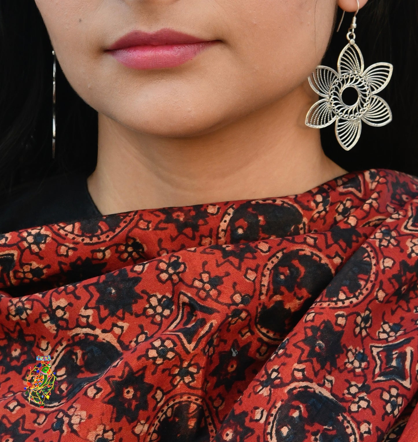 Flower Filigree Earrings