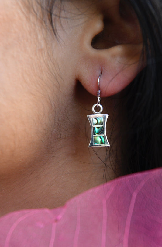 Mother-of-Pearl Oceanic Earrings