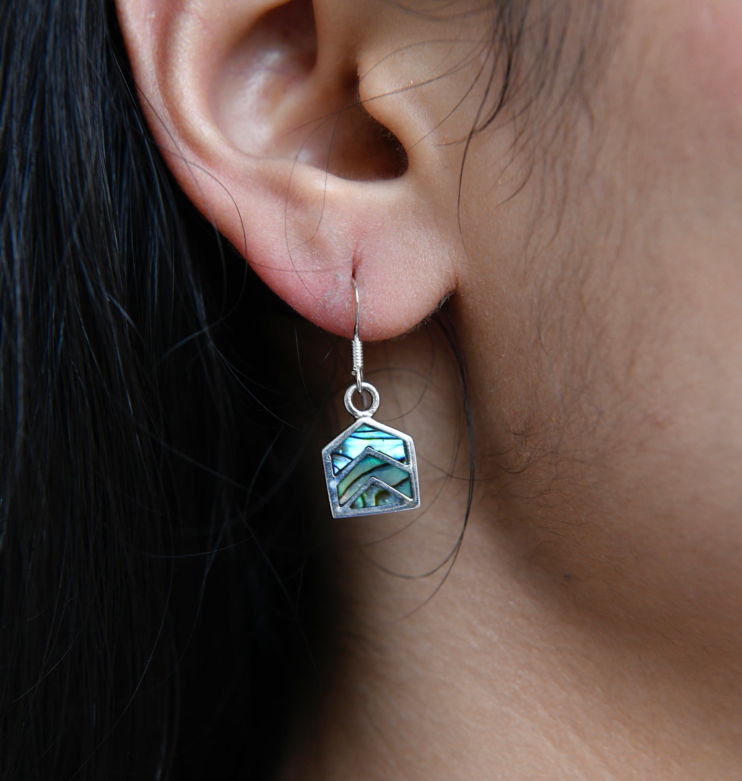 Mother-of-Pearl Oceanic Earrings II