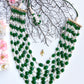 Statement Jade and Pearls Necklace
