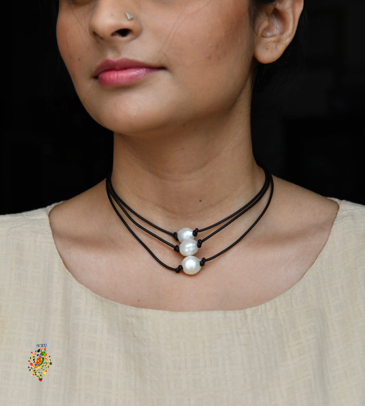Pearl Minimalist Layered Necklace