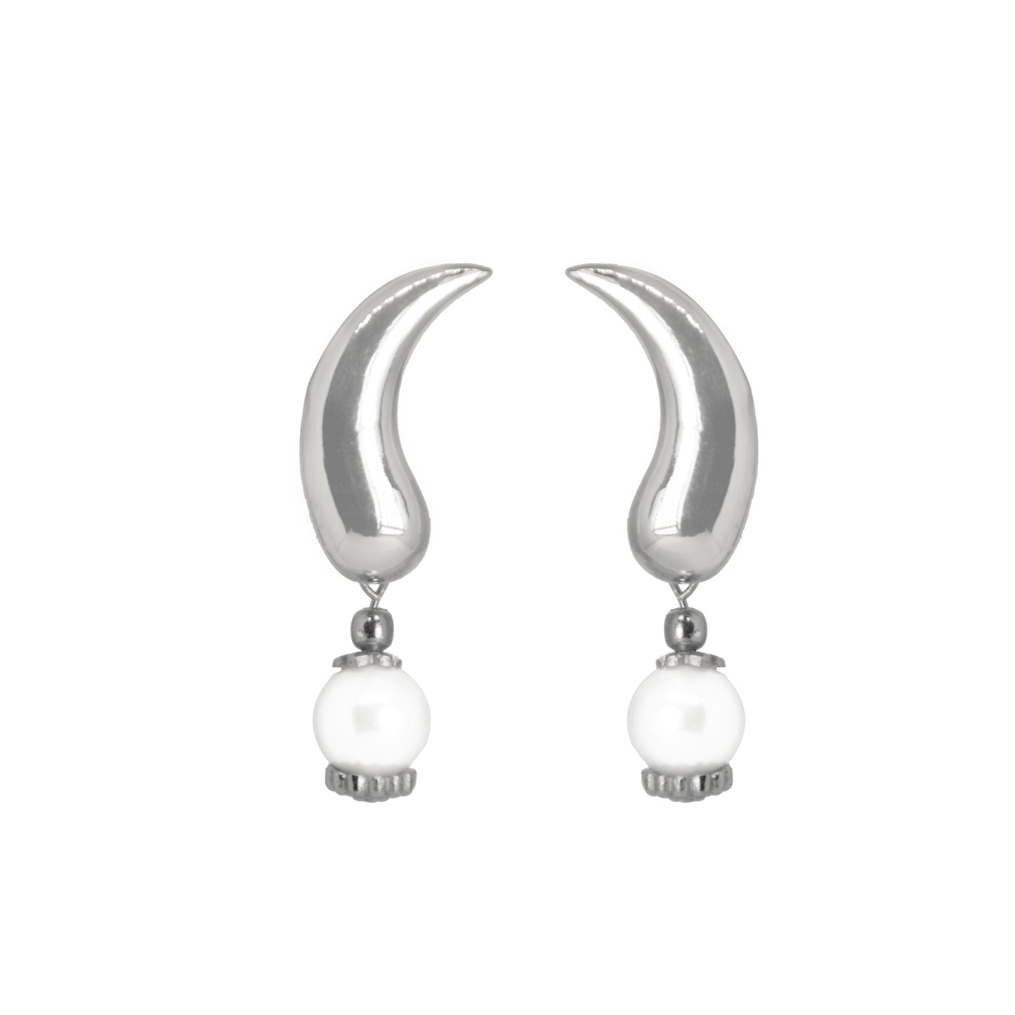 92.5 Silver Raindrop Earrings