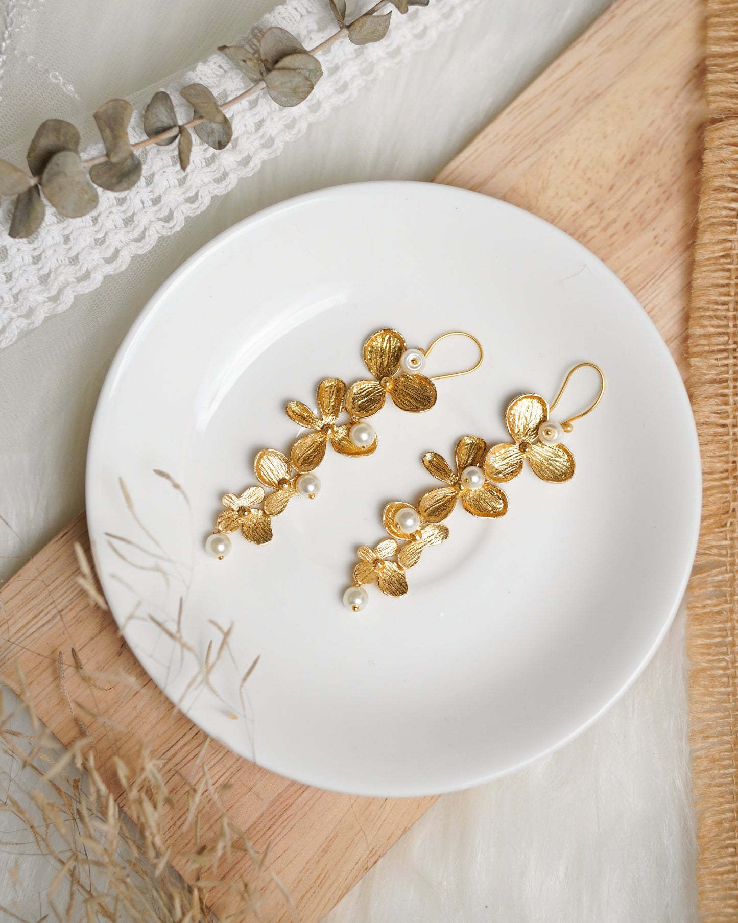 Blooms of Gold Earrings