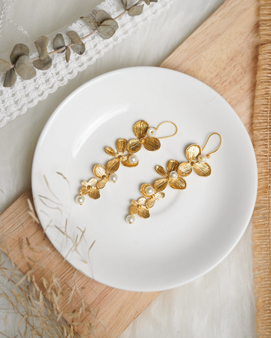 Blooms of Gold Earrings