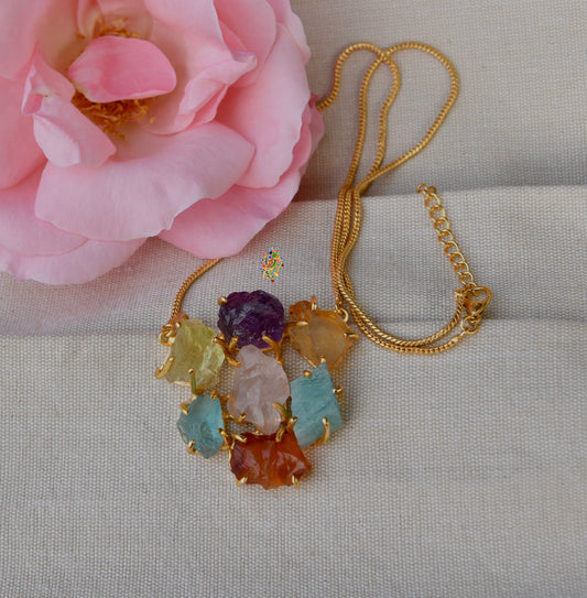 Galaxy Multistone Necklace