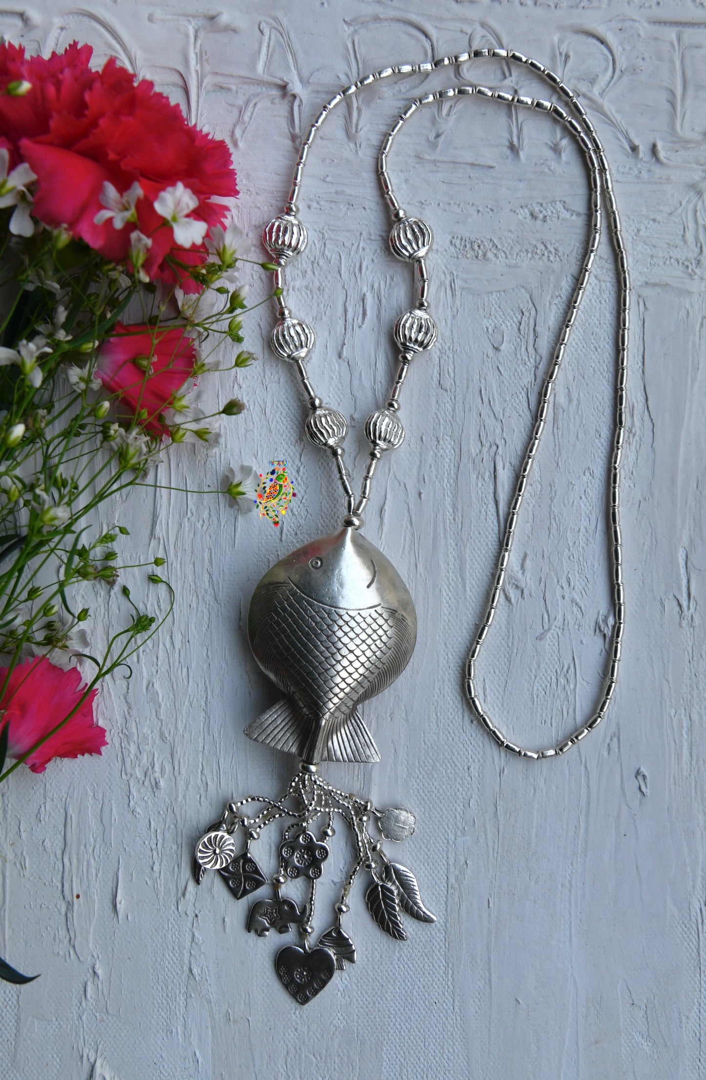 Sterling Silver Fish Necklace