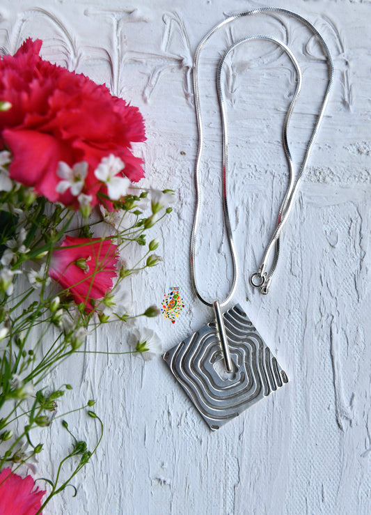 Zen Silver Pendant