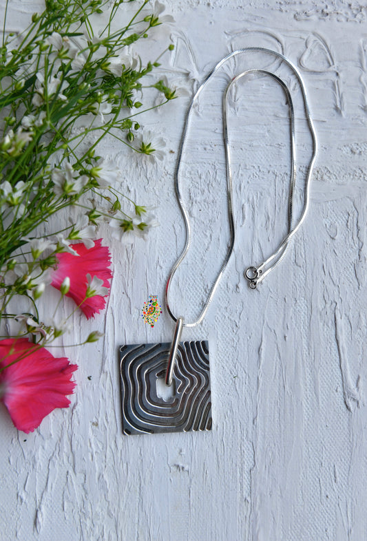 Zen Silver Pendant