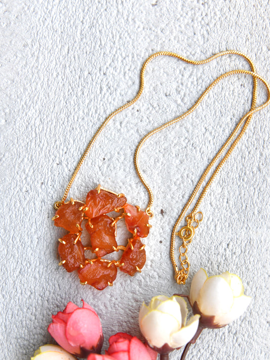 Galaxy Carnelian Necklace