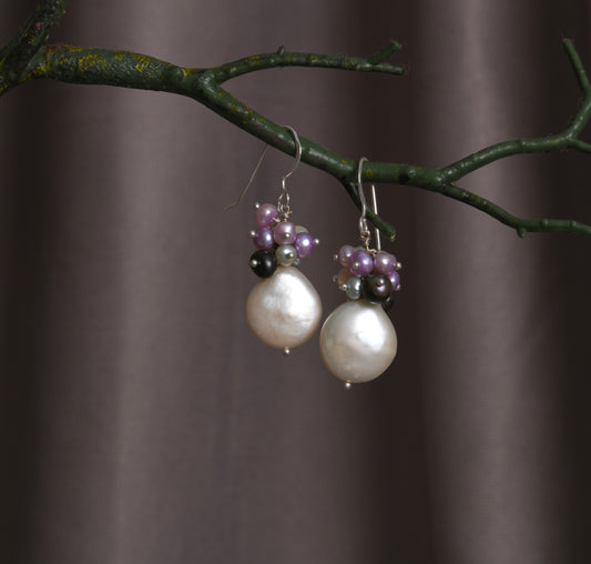 Pearl Bunch Earrings