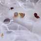 Rose Quartz Studs