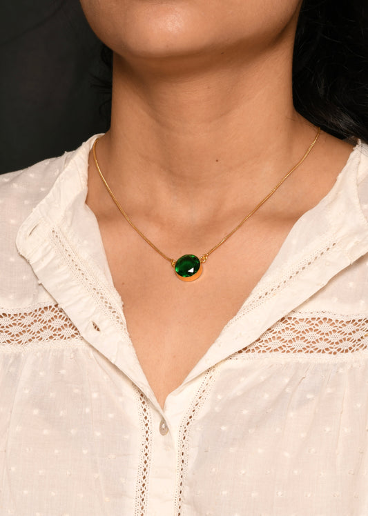 Emerald Dyna Necklace