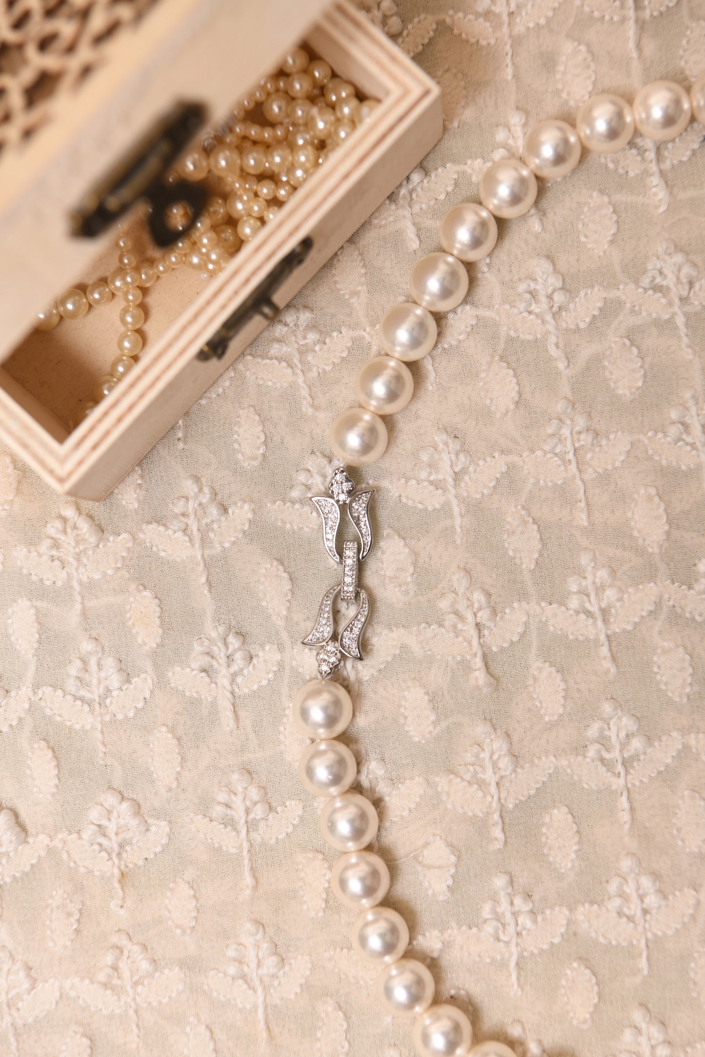 Audrey Pearl Necklace