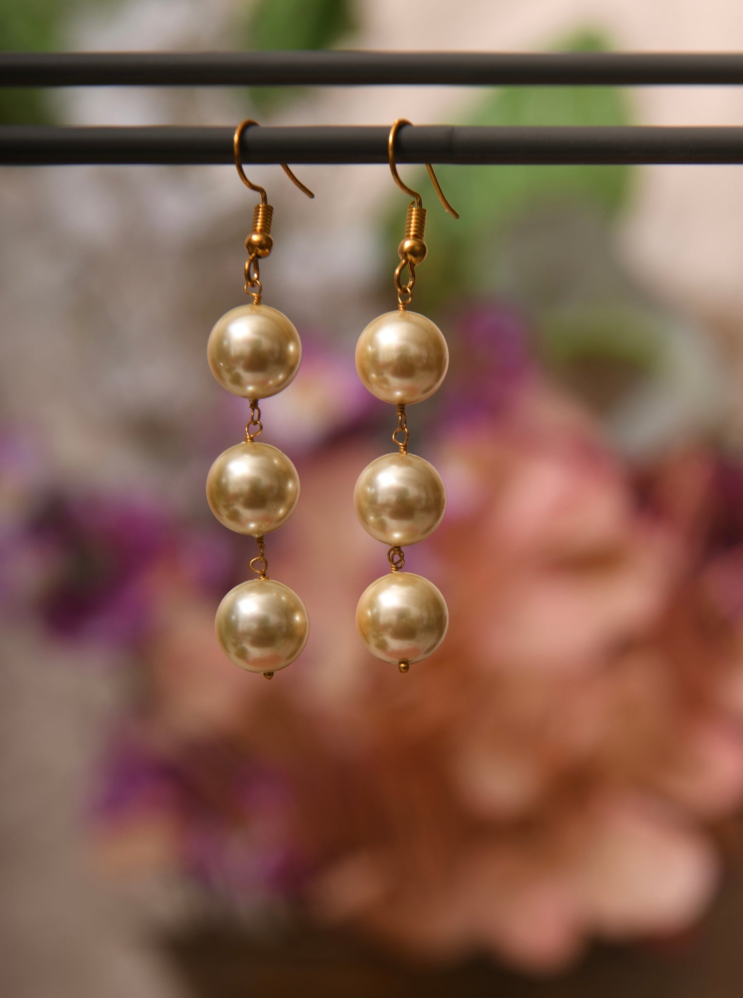 Beautiful World Pearl Earrings