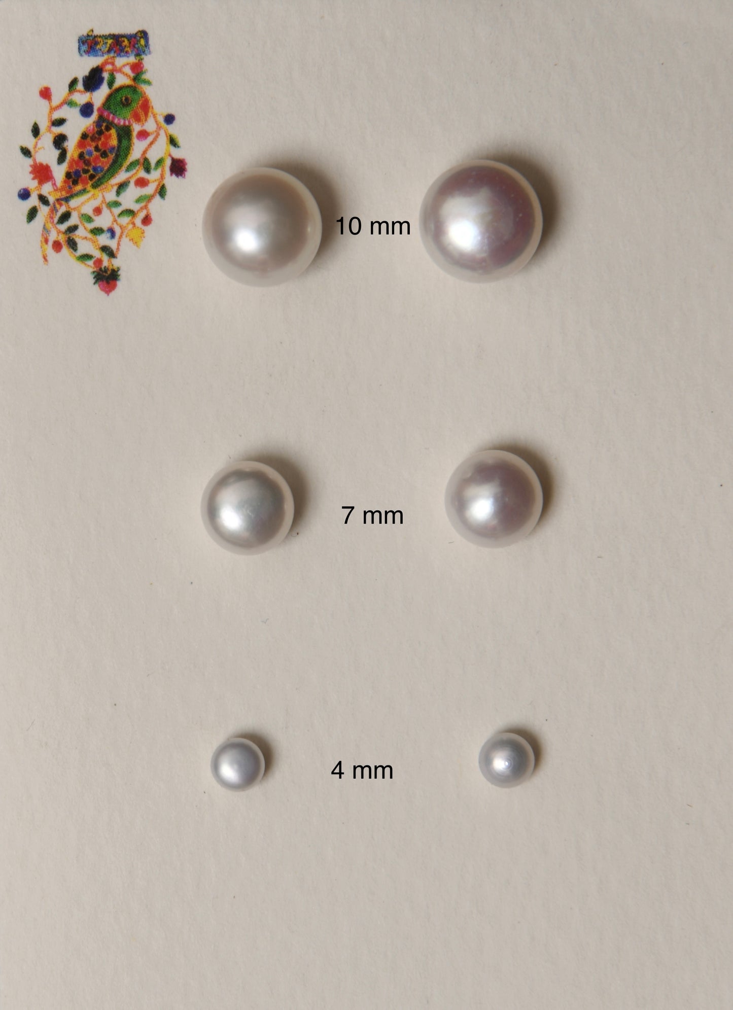 Freshwater Pearl Studs (4 mm)