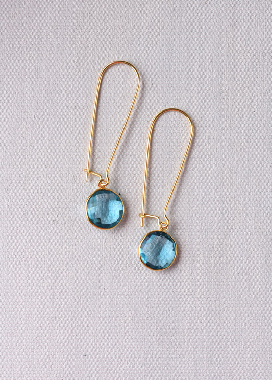 Blue Topaz Drops