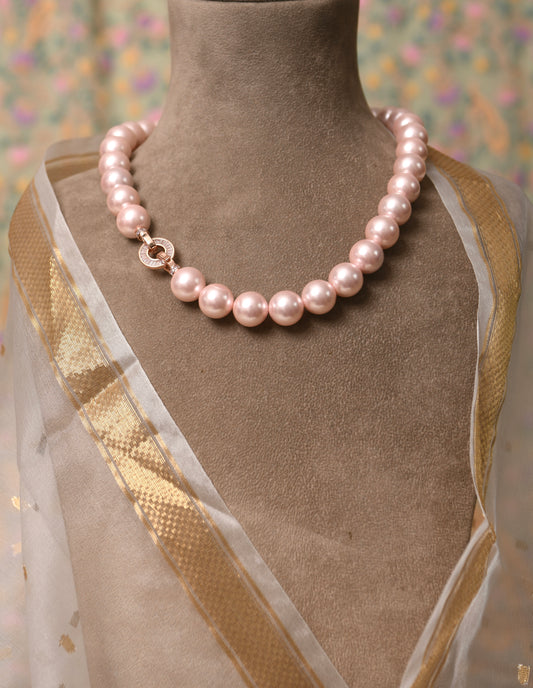 Sophia Pearls Necklace (14 mm)