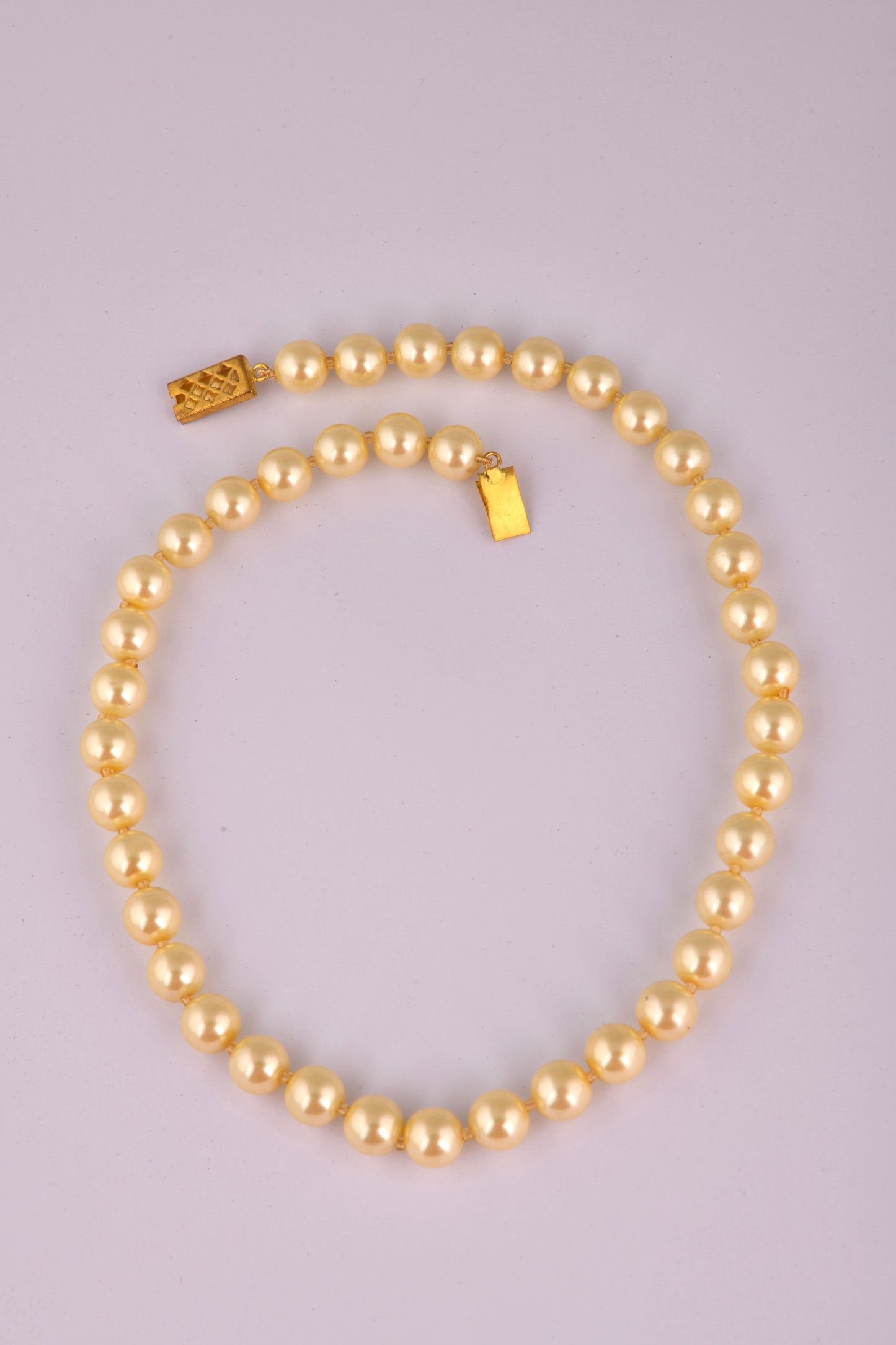 Lemony Pearls Necklace