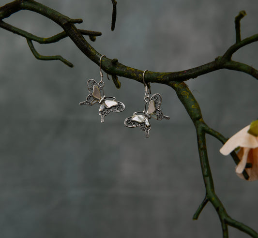 Flying Butterfly Earrings