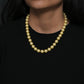 Lemony Pearls Necklace