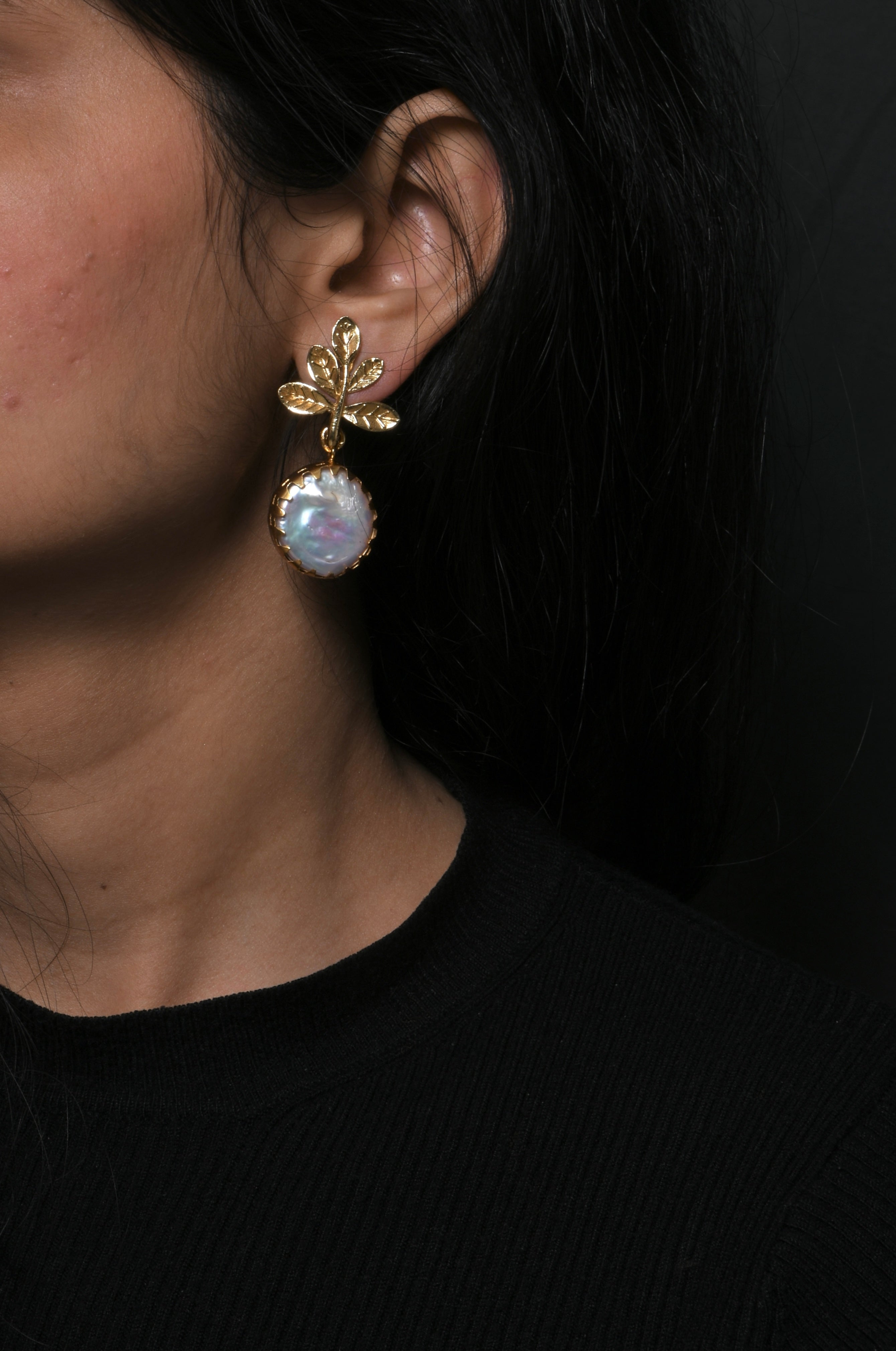 Moti earrings deals online