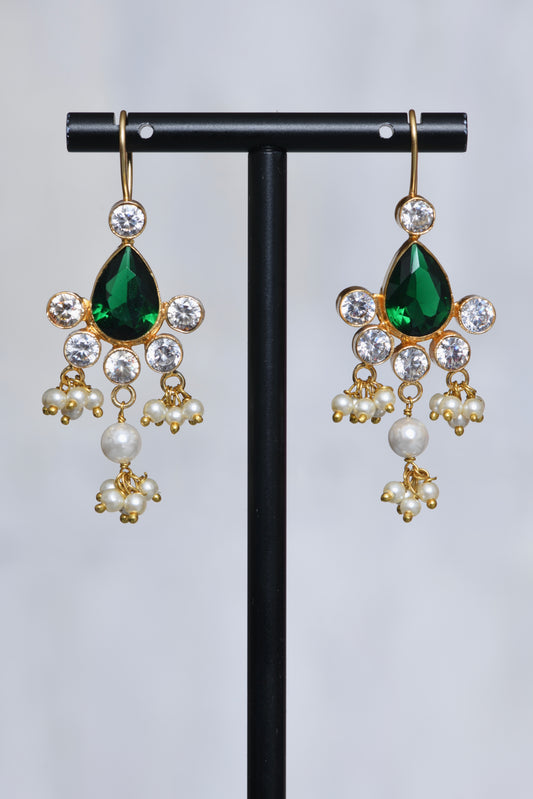Emerald Drizzling Drops